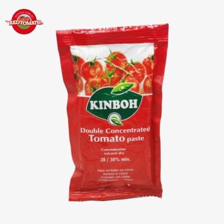 Pasta di pomodori a sacchetto rosso 80 g per uso e conservazione senza sforzo