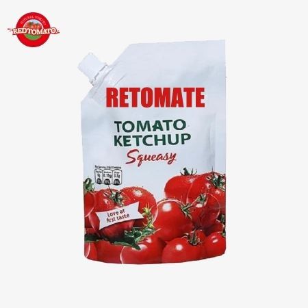 Fabbrica Produce OEM Sachet Ketchup 200g Condimento Per Burger E Sandwich Prezzo di Fabbrica