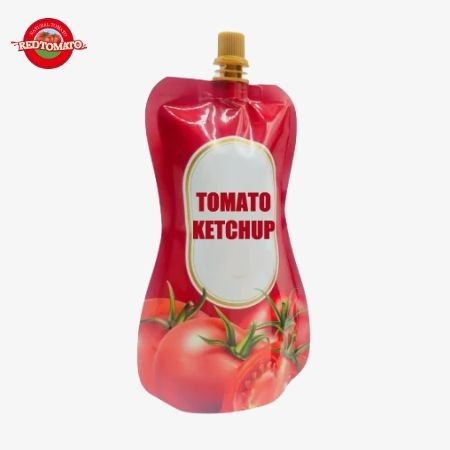 1% Brix 210g Sachet Ketchup, puro sapore naturale Perfetto per salsa fritta.