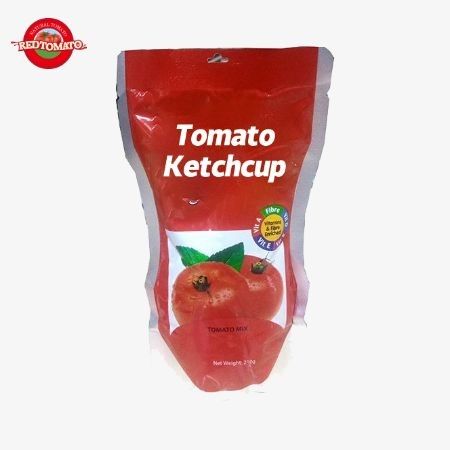 1% Brix 210g Sachet Ketchup, puro sapore naturale Perfetto per salsa fritta.