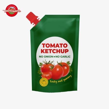 1% Brix 210g Sachet Ketchup, puro sapore naturale Perfetto per salsa fritta.