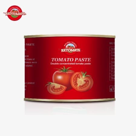 70g Conviene Cansetta di Concentrato di Pomodori Premium con Capo Aperto Facilmente Per Un'esperienza Amichevole