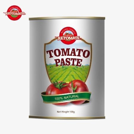 La pasta di pomodori in scatola da 198 g rispetta gli standard ISO HACCP e BRC e la FDA.