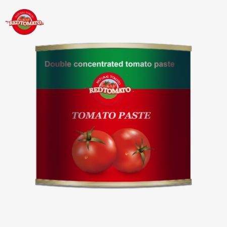210 g di pasta di pomodoro in scatola soddisfa gli standard di sicurezza alimentare riconosciuti a livello mondiale, tra cui FDA ISO HACCP e BRC