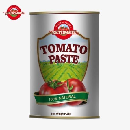 La pasta di pomodori in scatola da 425 g soddisfa gli standard globali stabiliti dal regolamento ISO HACCP BRC e FDA