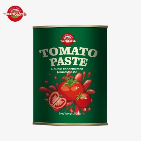 La nostra pasta di pomodori a doppia concentrazione dalla Cina che è deliziosa e comodamente confezionata in lattine da 850 grammi facilmente aperte