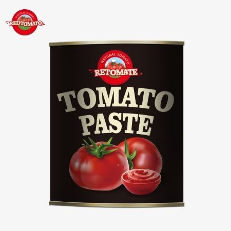 Produciamo e vendiamo pasta di pomodori in scatola di alta qualità da 3 kg conforme agli standard ISO, HACCP BRC e FDA