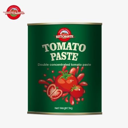 La nostra pasta di pomodori in scatola da 3 kg soddisfa gli standard di produzione stabiliti da ISO HACCP BRC e FDA