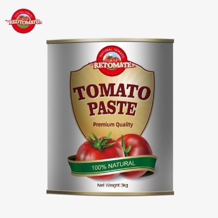 La pasta di pomodoro in scatola è conforme agli standard di produzione ISO HACCP BRC e FDA