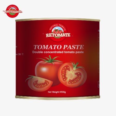 Pasta di pomodoro di qualità superiore per il 2024 confezionata in sacchetti di 4500 g ciascuno con una concentrazione di 28-30 Brix