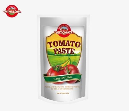 Il sacchetto di pasta di pomodoro da 50 g è conforme agli standard ISO HACCP e BRC, garantendo la conformità dei prezzi di fabbrica
