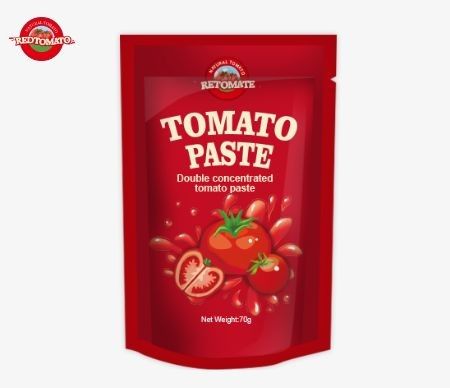 70g di pasta di pomodori con confezioni per la stampa personalizzata
