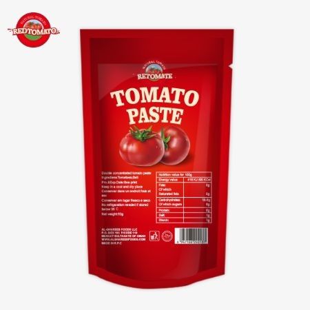 Pasta di pomodori da 100 grammi di alta qualità da una fabbrica rinomata in Cina