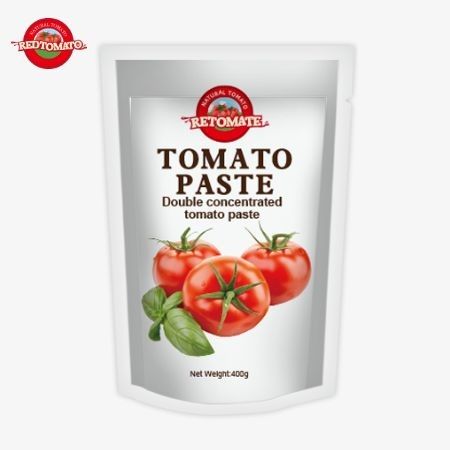400g di pasta di pomodori in sacchetto, conveniente, aromatico e con una purezza compresa tra il 30% e il 100%