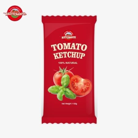 10 grammi di ketchup di pomodoro fornisce un sapore dolce e ricco con ingredienti naturali disponibili a prezzo di fabbrica