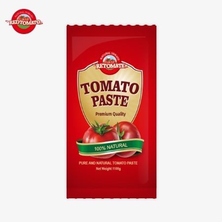OEM Petit Sac de Tomate Ketchup 30g Sapore Acido Dolce Sapore Naturale Puro Standard ISO HACCP BRC FDA