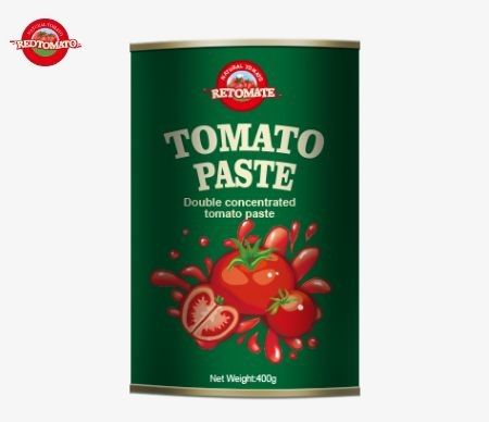 400g di pasta di pomodoro in scatola soddisfa gli standard di produzione ISO HACCP BRC e FDA