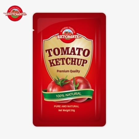 OEM 50g piccolo sacchetto di pasta di pomodoro con prezzo di fabbrica Cina fabbrica vendita diretta