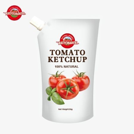 In linea con le norme di produzione internazionali, queste bustine di ketchup puro con sapore naturale da 56 grammi soddisfano gli standard OEM