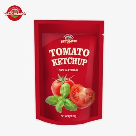 Offriamo convenienti sacchetti di ketchup da 70 grammi che soddisfano gli standard internazionali disponibili a prezzi di fabbrica
