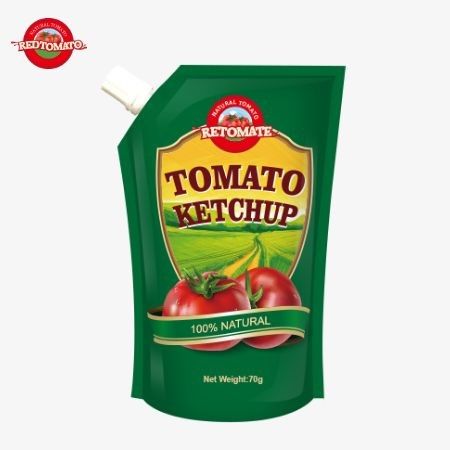 Disponibile a prezzi di fabbrica, le nostre convenienti bustine da 70 g di ketchup soddisfano gli standard internazionali