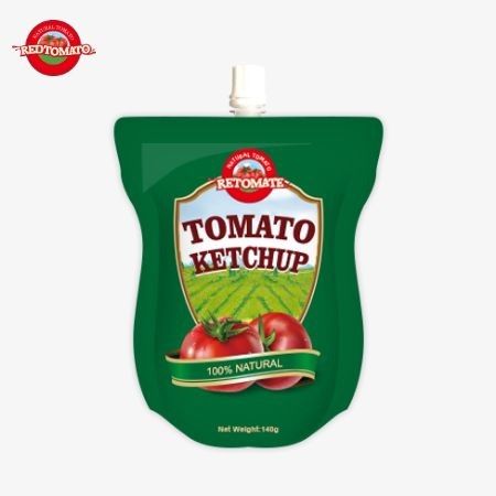 Produciamo confortevoli sacchetti di ketchup da 140 grammi che soddisfano gli standard internazionali disponibili a prezzi di fabbrica