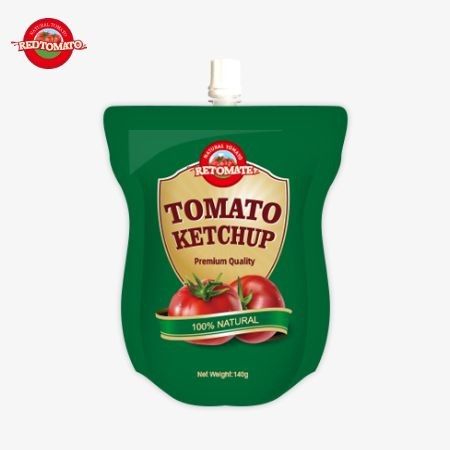 Offriamo sacchetti di ketchup da 140 grammi che soddisfano gli standard internazionali, offrono comodità e sono disponibili a prezzi di fabbrica.