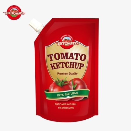 OEM 200g sachet di ketchup con sapore naturale perfetto per il prezzo di fabbrica in Cina