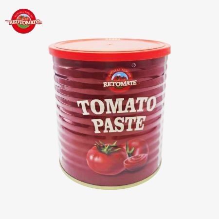Concentrato di pomodoro Retomate Own Brand 800g Brix 28-30% Fornire Brand e Design del Packaging