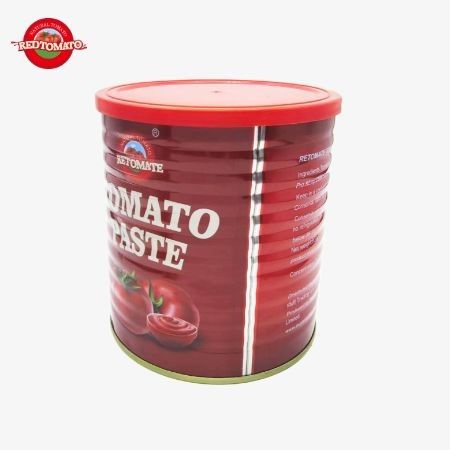 Concentrato di pomodoro Retomate Own Brand 800g Brix 28-30% Fornire Brand e Design del Packaging