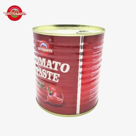 Concentrato di pomodoro Retomate Own Brand 800g Brix 28-30% Fornire Brand e Design del Packaging