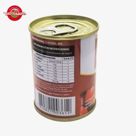 Pasta di pomodoro in scatola BONCUSTO Brand 140g Brix 22-24% Fornire Brand e Design del packaging