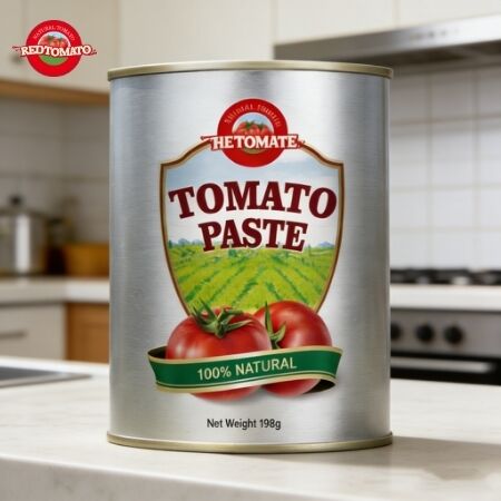 OEM 198g Canned Tomato Paste - Meet ISO HACCP BRC FDA Production Standards