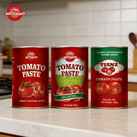 400 g di pasta di pomodoro in scatola è conforme alle norme di produzione ISO HACCP BRC FDA