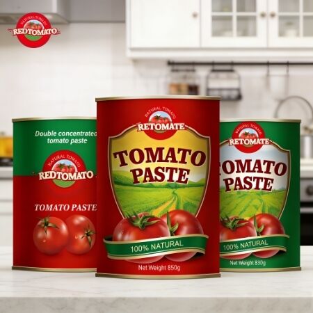 850 g di pasta di pomodori in scatola con 28-30% di Brix e tripla concentrazione per un sapore superiore
