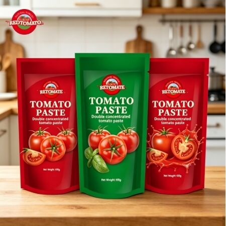 100 g di pasta di pomodori in bustina a due volte concentrata con purezza compresa tra il 30% e il 100% per cucinare e condimentarla
