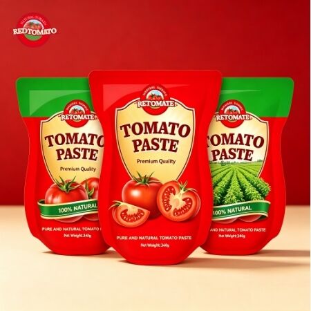 340 g di pasta di pomodori in sacchetto con concentrazione tripla per un sapore e una comodità migliorati
