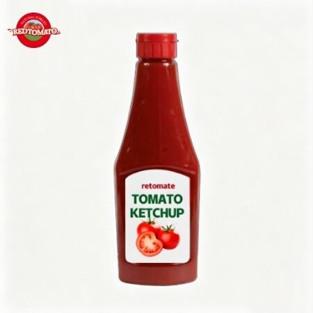 340g di ketchup, condimento acido e dolce, certificato ISO per hamburger e patatine.