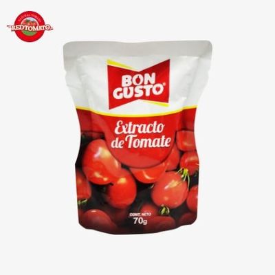 70g di pasta di pomodori in sachet dolce acido doppio concentrato