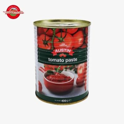 Paste di pomodoro facile da aprire Can 140g per latta Paste di pomodoro rosso