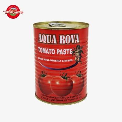 425g Pasta di pomodoro in scatola con tappo comodo e facile da aprire 30%-100% di purezza