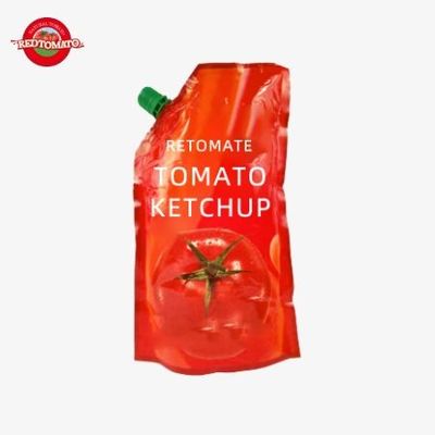 Delicious Sachet Ketchup 400g Piccolo Per Portarlo E Utilizzarlo Senza Fatica