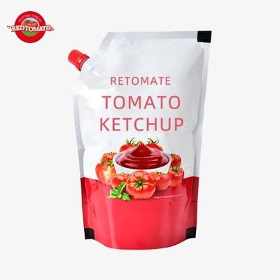 Purissimo sachet di pomodoro naturale, comodo sacchetto di ketchup da 1100 grammi dolce acido.