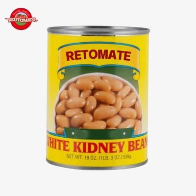 Comodo in scatola Bianco Fagioli in salamoia 800g Cibo nutriente