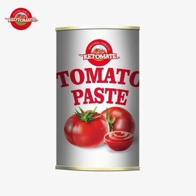 FDA Easy Open Lid Introduce una pasta di pomodori in scatola di 140 g di qualità superiore