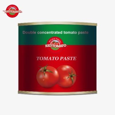 210 g di pasta di pomodoro in scatola soddisfa gli standard di sicurezza alimentare riconosciuti a livello mondiale, tra cui FDA ISO HACCP e BRC