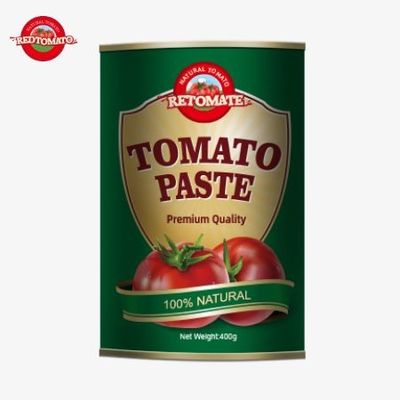 400 g di pasta di pomodoro rispettano rigorose norme internazionali di sicurezza alimentare