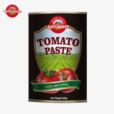 La nostra pasta di pomodori da 400 grammi rispetta rigorosamente gli elevati standard internazionali di sicurezza alimentare