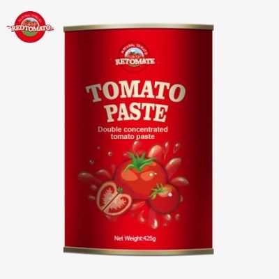 La pasta di pomodori in scatola da 425 g Gli standard globali stabiliti dalla ISO HACCP BRC e FDA Regolamenti