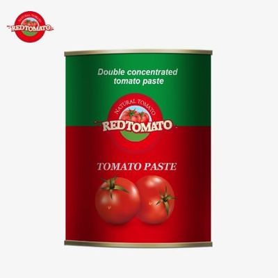 Produttore Fabbrica 850g Pasta di pomodoro in scatola Lattina per imballaggio alimentare